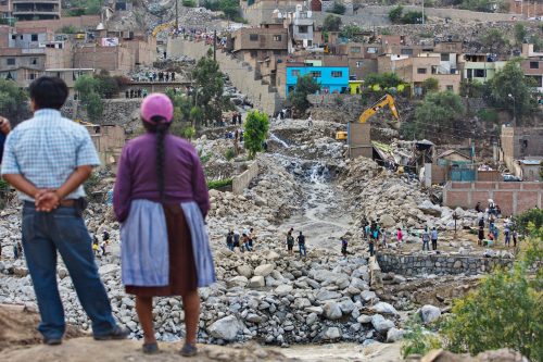 After the flood - Lima, Chosica