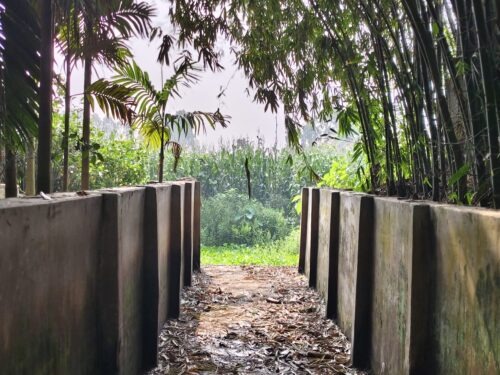 Community-led drainage construction to reduce prolonged flooding 