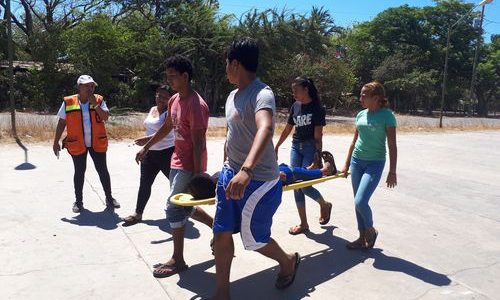 Nicaragua case study 1 Community group members during a training session. Credit: Walther Mendoza, Plan International